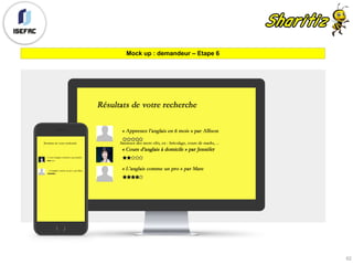 Mock up : demandeur – Etape 6
62
 