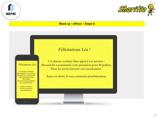 Mock up : offreur – Etape 6
70
 