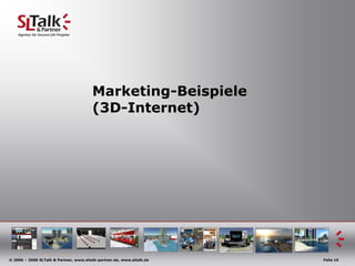 Marketing-Beispiele(3D-Internet)