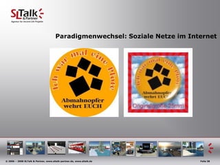 Paradigmenwechsel: SozialeNetzeim Internet