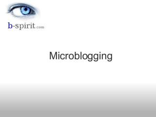 Microblogging 