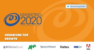 @marketing2020EB

Organizing for
Growth

 