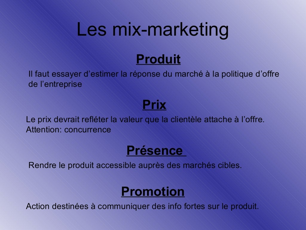 Marketing 4P