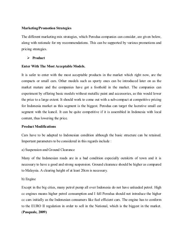 pricing strategies for perodua pricing strategies for perodua