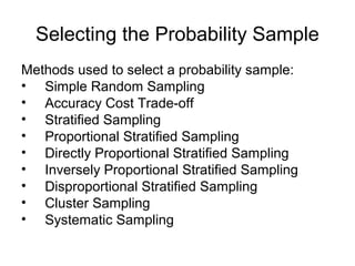 Marketing 6 chapter 14 sampling fundamentals | PPT