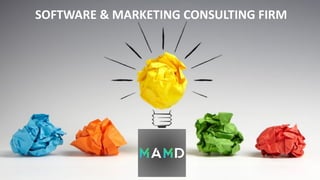 SOFTWARE & MARKETING CONSULTING FIRM
 