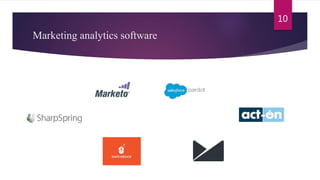 Marketing analytics software
10
 