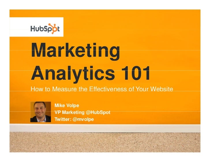 Marketing Analytics 101 How to Measure the Effectiveness of Your …