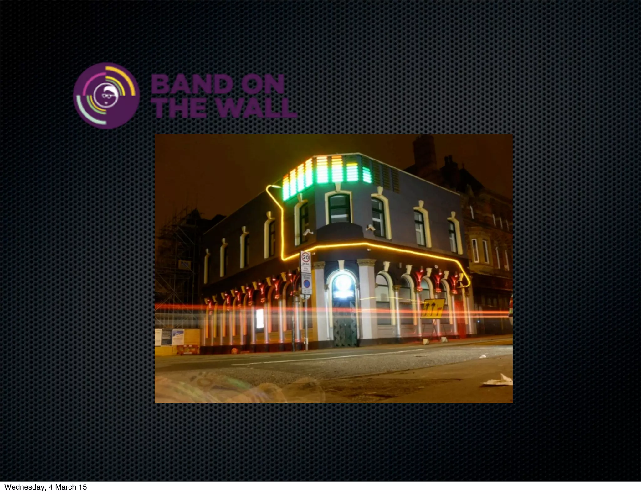 Wednesday, 4 March 15
 