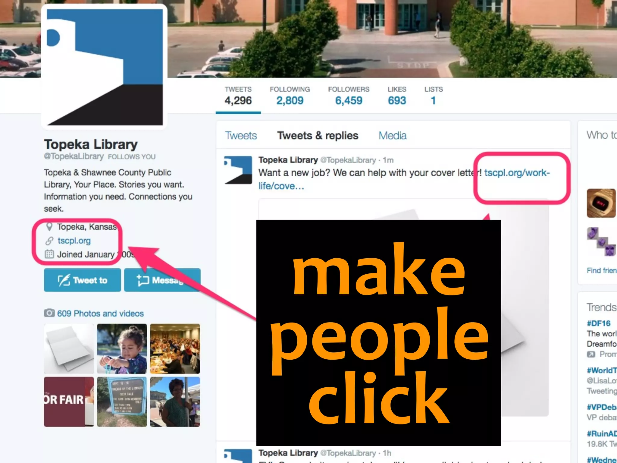 make
people
click