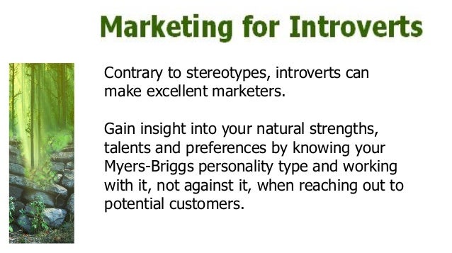 Marketing As An Infp Marketing As An Istp How Understanding Your Per