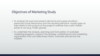 marketing aspect of feasibility study example
