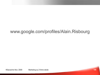 Introduction : le marketing au 20éme siècle SRM, le marketing au 21ème siècle Influence ...  ou Respect? Marketing des Idées Media Sociaux et e-mail  Panorama des média sociaux Un peu de Méthode  Les Questions à se Poser Quelques Outils Positionner Contribuer Influencer Mesurer Et n'oubliez surtout pas... Conclusion Bibliographie Plan 