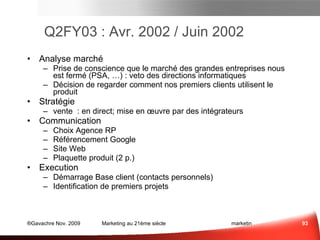 Plan Introduction : le marketing au 20éme siècle SRM, le marketing au 21ème siècle Influence ...  ou Respect? Marketing des Idées Media Sociaux et e-mail  Panorama des média sociaux Un peu de Méthode  Les Questions à se Poser Quelques Outils Veiller, Surveiller Contribuer Influencer Mesurer Et n'oubliez surtout pas... Conclusion Bibliographie 