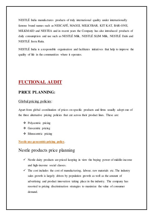 Marketing audit assignment pdf