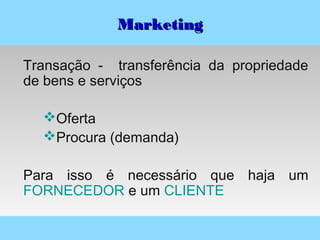 Marketing aula 1