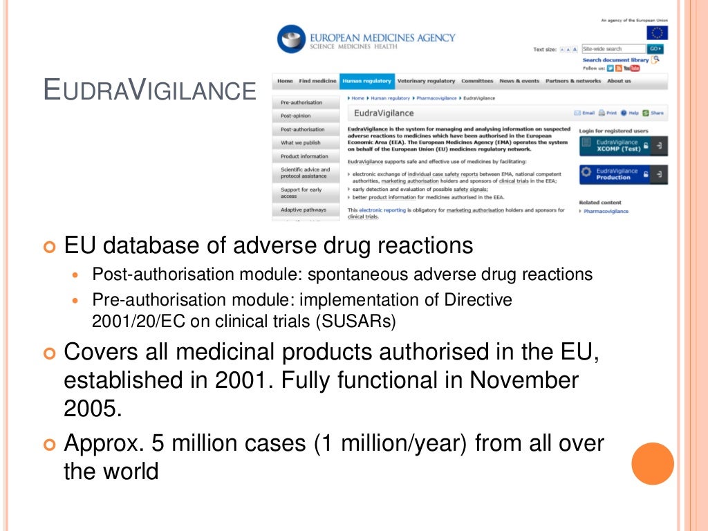 Marketing Authorisations in the EU The Centralised Procedure