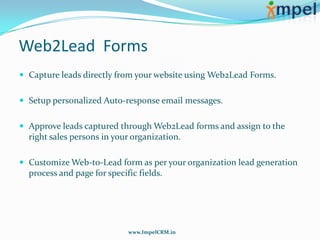 Call Centre Screenwww.ImpelCRM.in