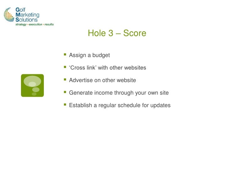 Marketing Basics for Golf Clubs