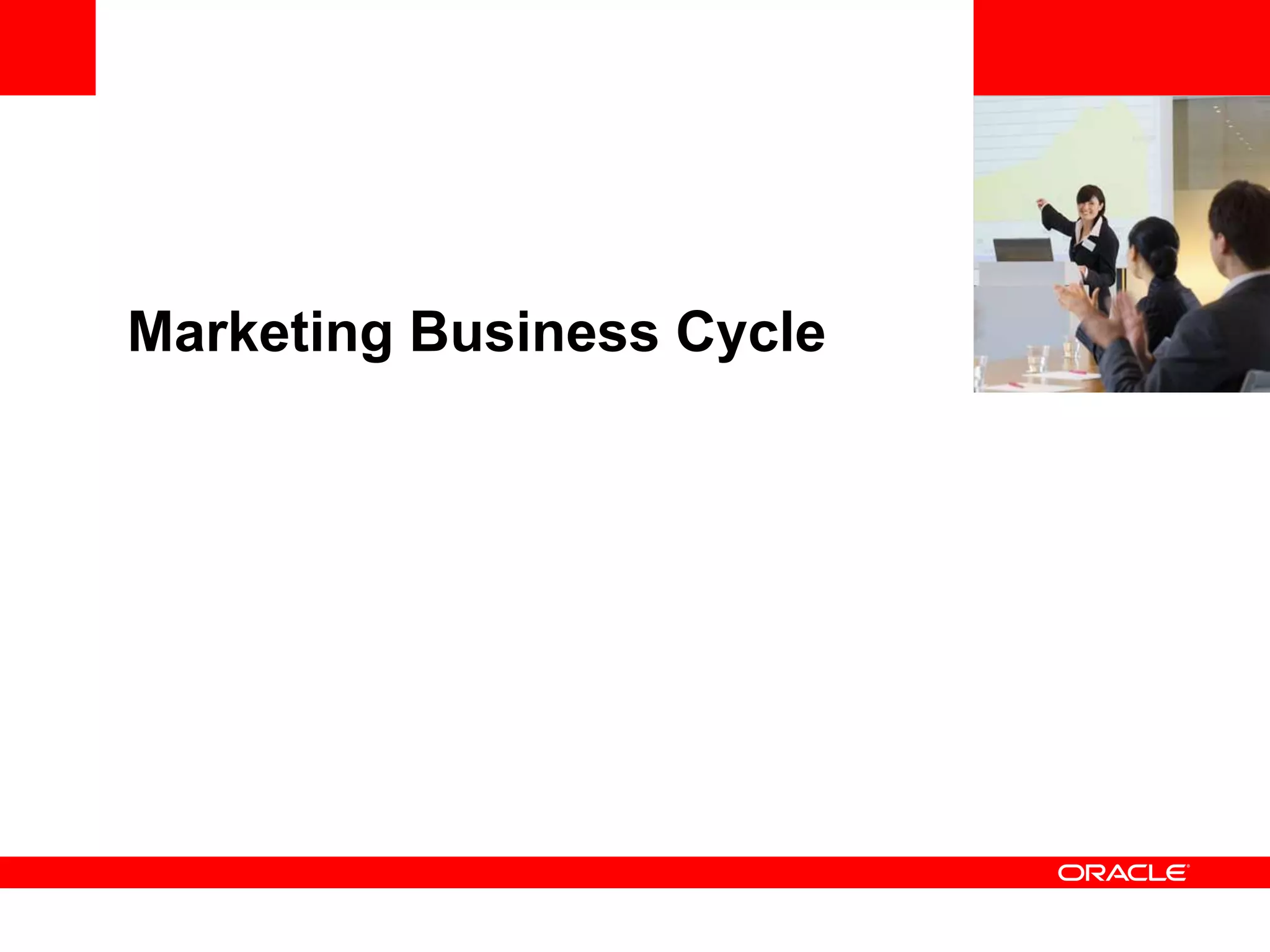 <Insert Picture Here>


Marketing Business Cycle
 