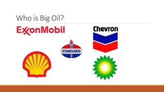 Marketing big oil | PPTX