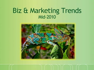 Biz & Marketing Trends Mid-2010 
