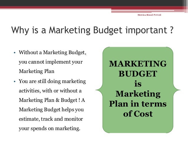 simple steps for making a marketing budget make a budget plan