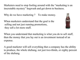 What Is Inscrutable Marketing By Coca Cola | PPT
