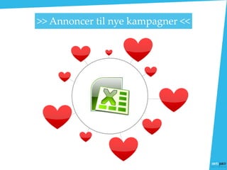 >> Annoncer til ny konto <<
Search and Replace: § with [adgroup]
 