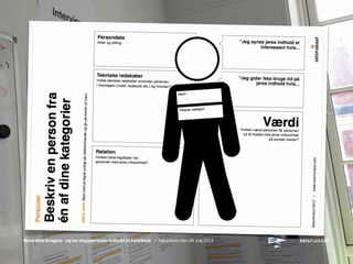 Kend dine brugere - og lav engagerende indhold til Facebook / København den 28. maj 2013Kend dine brugere - og lav engagerende indhold til Facebook / København den 28. maj 2013
 