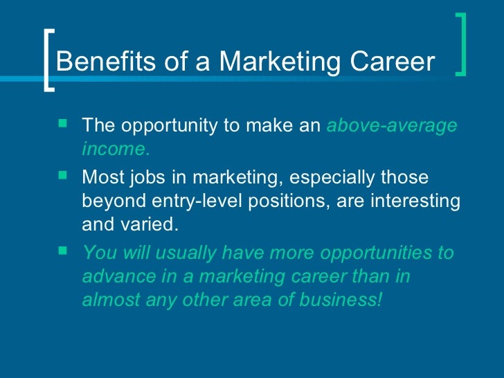 Advertising Career Marketing careers 