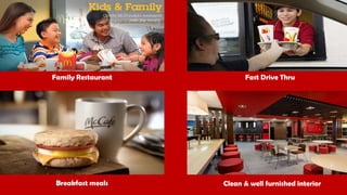 Family Restaurant Fast Drive Thru
Clean & well furnished interiorBreakfast meals
 