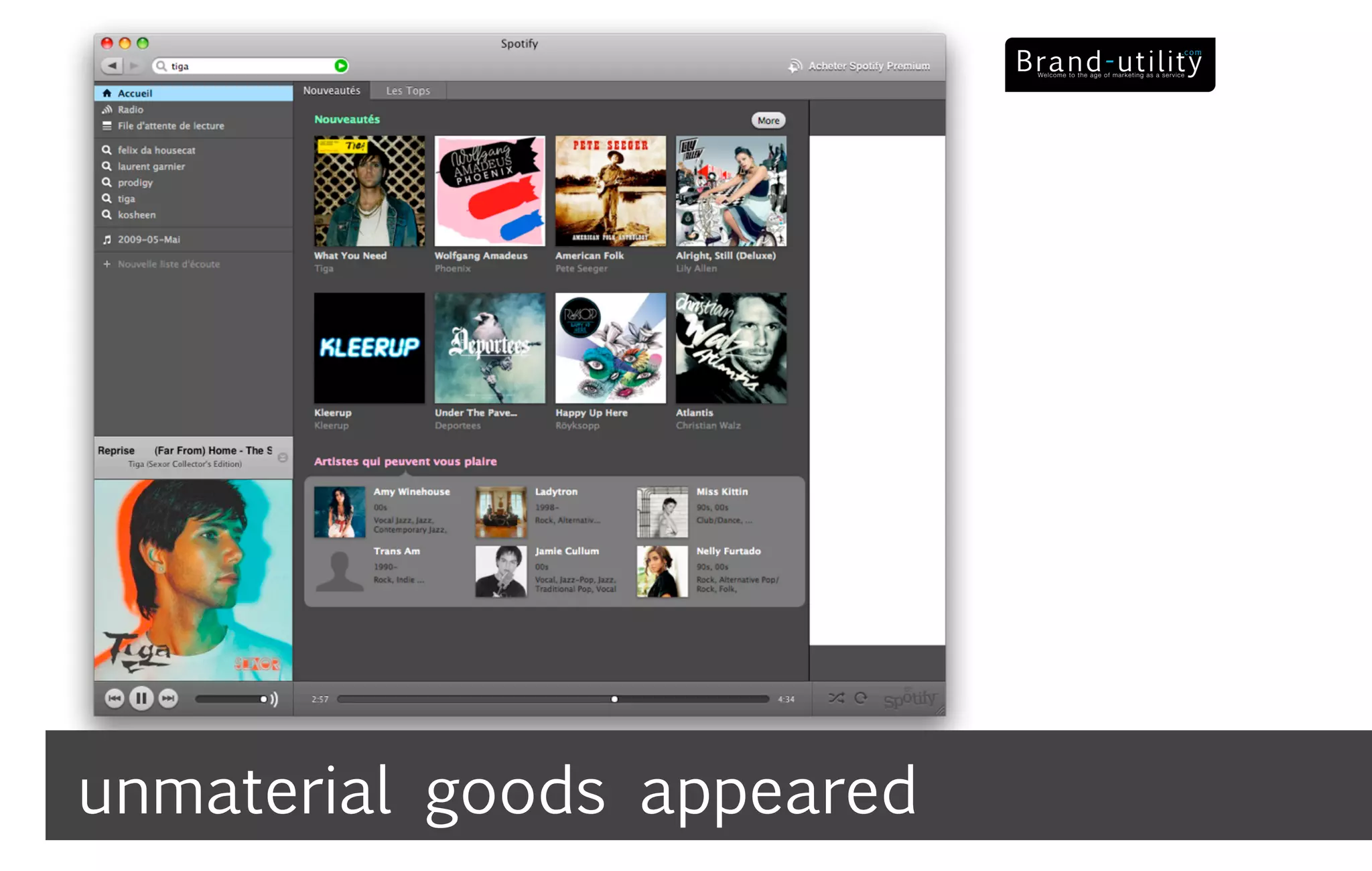 unmaterial goods appeared
 