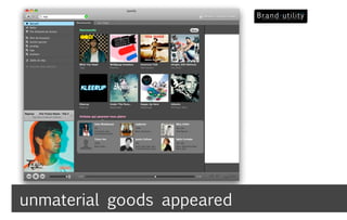 unmaterial goods appeared
 