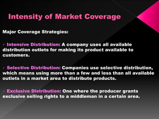 Marketing channels and Wholesaling/Retailing | PPTX