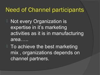 Marketing channel system | PPT
