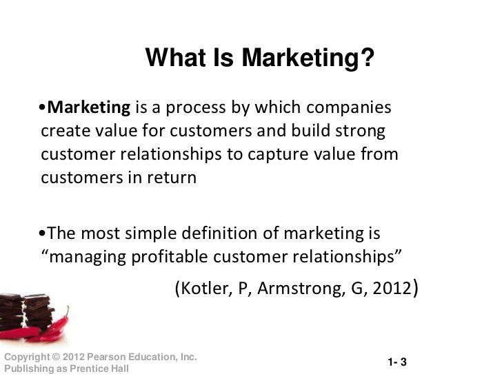 Marketing:Creating and Capturing Customer Value