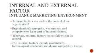 Segmentation External Environment Marketing Environment and market segmentation | PPTX
