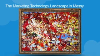 The Marketing Technology Landscape is Messy
 