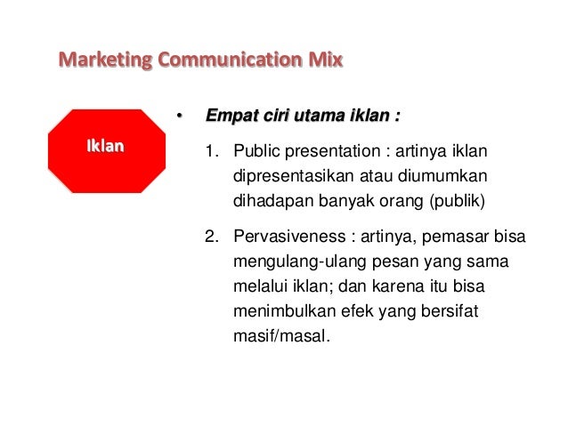 Materi Pelatihan tentang Komunikasi Pemasaran - Marketing 