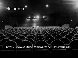 Heineken
https://www.youtube.com/watch?v=RknEYWNnxQ8
 
