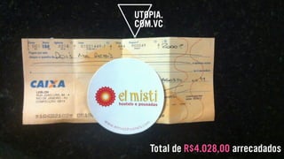 Total de R$4.028,00 arrecadados
 