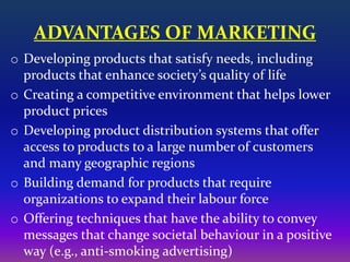 o Efforts can be concentrated on targeted
  marketing to attract a specific consumer
  group.
o After target market is ide...