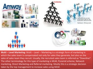 Sample marketing: Sample marketing is a concept wherein a product sample is shared or
given to the consumer of the product...