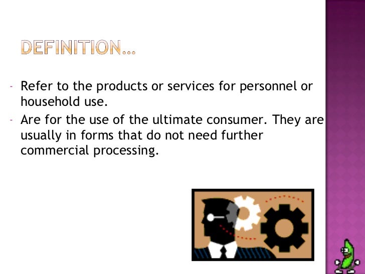 Marketing Consumer And Industrial Goods