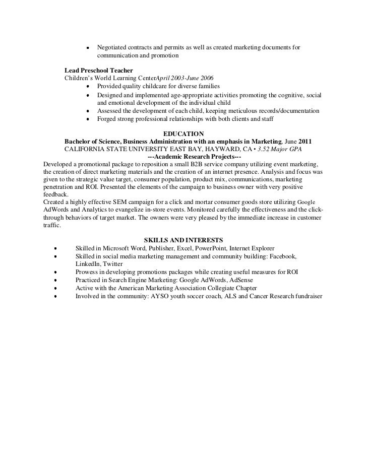 Community school coordinator resume