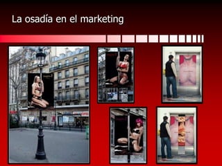 Persuasión visual fugazEl poder de esta técnica de comunicación persuasiva consiste en apelar al Aunque el estímulo visual es fugaz su recordación  extrasensorial (como un fotografía).