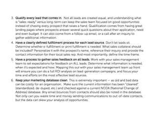 Marketing database  8 tips to power sales