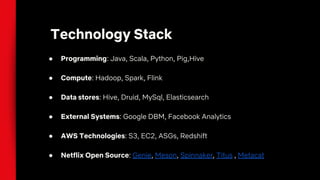 Data Engineer Netflix Marketing Data Engineering Team @ Netflix | PDF