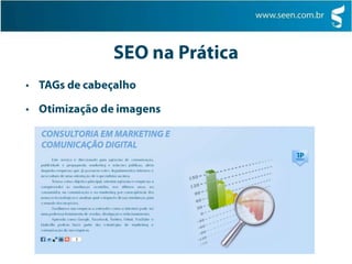 SEO na PráticaTAGs de cabeçalhoOtimização de imagens